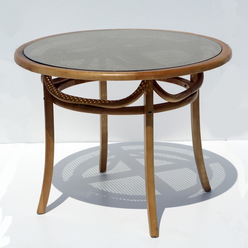 שולחן עץ טבעי – רטרו